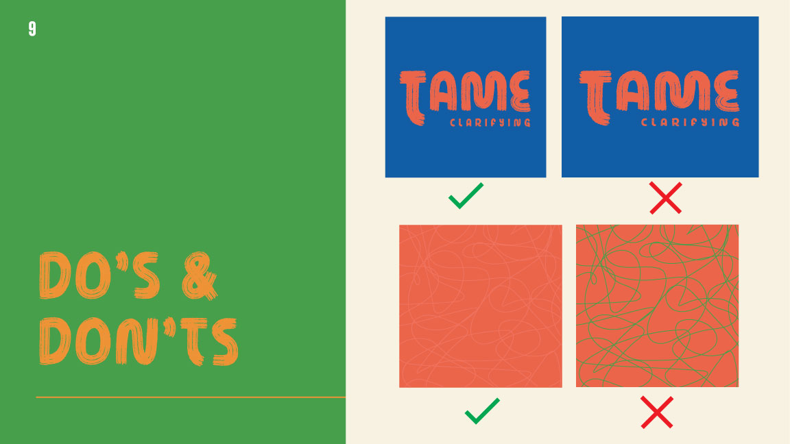 Brand Guidelines Page 9