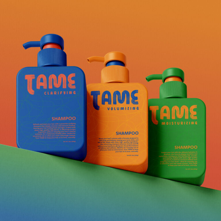 Haircare Packaging Design